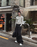 As Zipper Lip Muscle Fit Long Sleeve