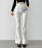 High Quality Banding Span Bootcut Cotton Pants