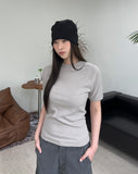 Sedon slim ribbed t-shirt