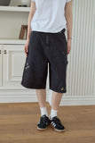 Animal Stitch Bermuda Denim Pants