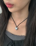 Illa Heart Long Necklace