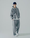 Cream Wide Sweatpants