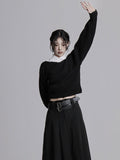 Lamb cropped knit