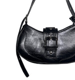 Front buckle eyelet bag