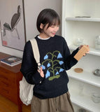 Tocomo Flower Round Knit