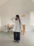 Kotsumi Pintuck Button Blouse