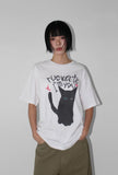LUCKY BLACK CAT TEE