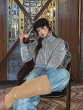Doa Two Way Knit Zip-up