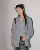 Zecker Ethnic Hippie Stripe Long Sleeve Shirt