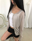 Jelki Summer Round Cardigan
