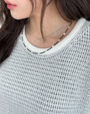 Perison bead necklace