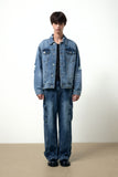 DRASTIC DAMAGE DENIM TRUCKER