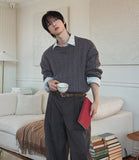 Cord Cable Round Knit