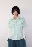FRILL LAYERED SHIRT