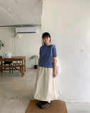 Myoo Banding Balloon Long Skirt