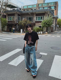 Hates Balloon Wide Denim Pants