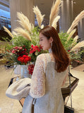 Ruidel Lace See Through Blouse