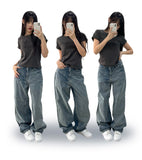 mingo denim wide pants