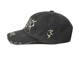 Pointed Damage Ball Cap