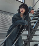 Hamb Work Patch Denim Shirt