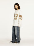 Track Balloon Denim Pants