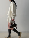 [SET] Cozy Rolling Knit Two-Piece