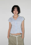 DART CAP SLEEVE SHIRT