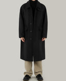 maxi Balmacaan coat