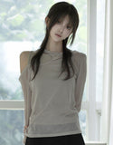Serene Cutout Layered Tee