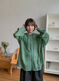 Miltu Summer See-through Hood Shirt