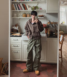 Warp Vintage Dyeing Balloon Cargo Pants