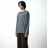 POCKET STRIPE LONG SLEEVE T SHIRT