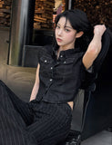 Noir Denim Shirt