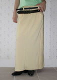 BELT-LOOP MAXI SKIRT