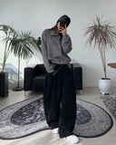 Heid Check Layered Balloon Pants