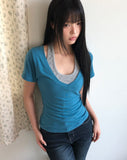 Miton Halter Short Sleeve T-shirt