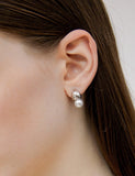 Subni Silver(W) Luciel Pearl Earrings