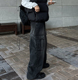 Fatigue Black Cargo Denim