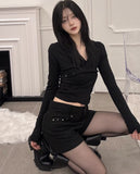 Fair Studded Wool Shorts