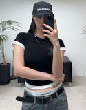 Riden layered crop top
