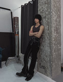 [LANARCH] Edged Stitch Bootcut Denim