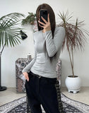 Heron embroidered denim pants