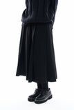 Claire wool pleats skirt