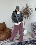 Roun Pigment Corduroy Cargo Pants