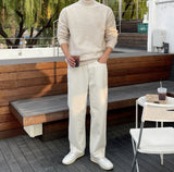 Hein Air Wool Half Neck Knit