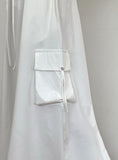 Pevin Banding Cargo Long Skirt