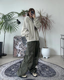 Hid Pigment Curved Hooded Zip-Up