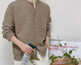 Buin wool round cardigan