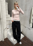 PASTEL SLIM LONG SLEEVE