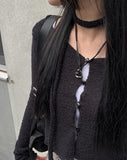 Temp Silver Heart Necklace